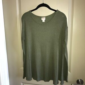 Mossimo Supply Co. Sage Long Sleeve Top